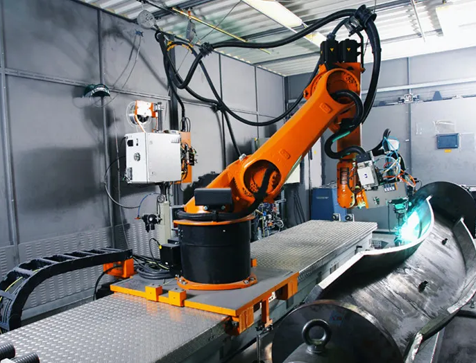 自動(dòng)焊接機(jī)器人的結(jié)構(gòu)